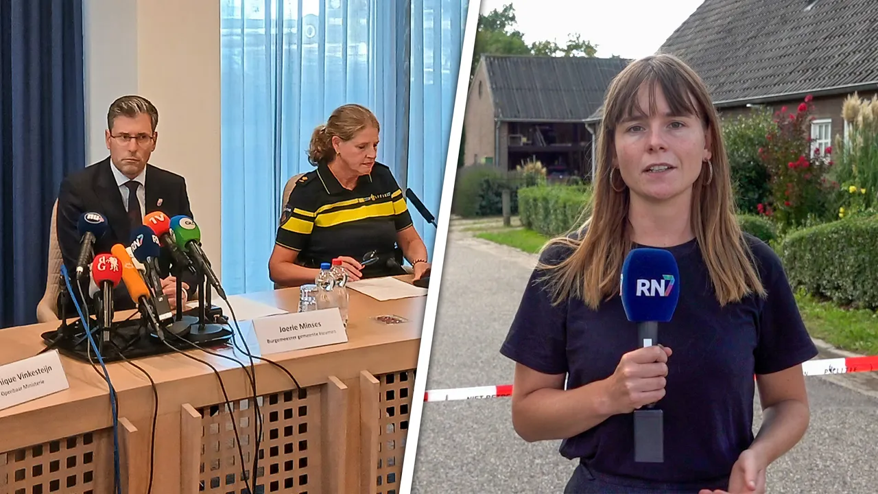 De persconferentie.